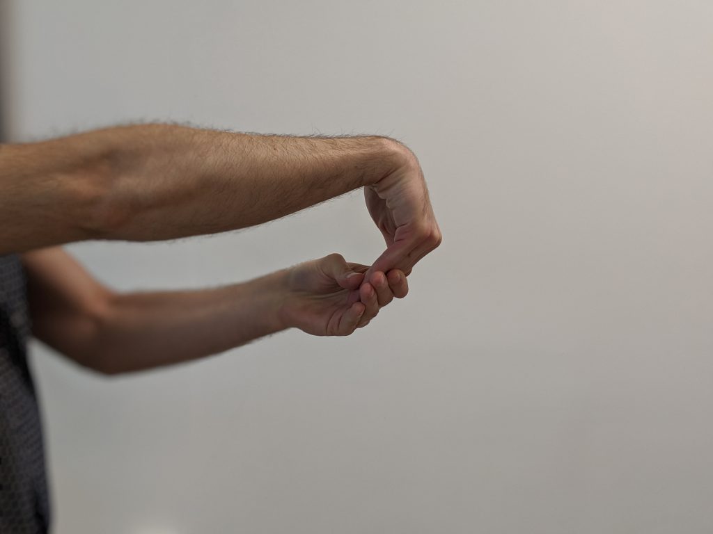 stretches for drummers - wrist stretch